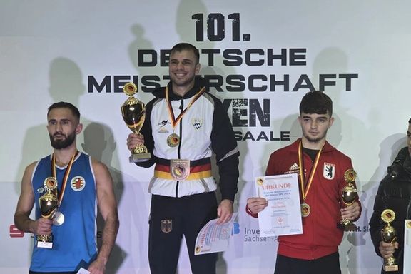 سومین عنوان پیاپی عضو تیم پناهندگان؛ هتتریک احمدیصفا، بوکسور ایرانی، در قهرمانی آلمان