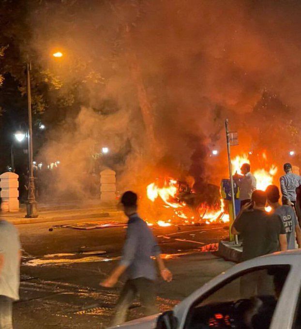 Coverage Of Protests in Iran On September 28