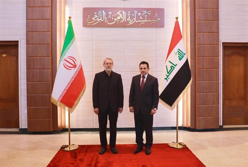 لاریجانی در سفر به بغداد توافقنامه‌ای امنیتی با عراق امضا کرد