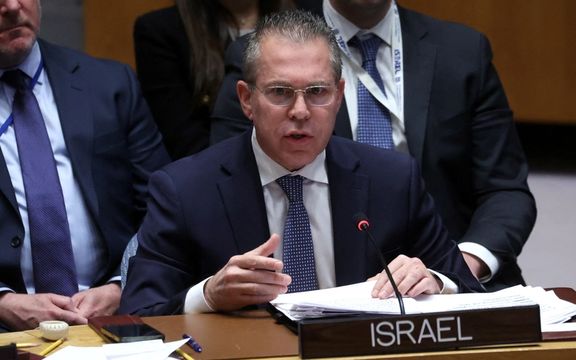 سفیر اسرائیل در سازمان ملل: بهدلیل اظهارات گوترش، به مقامات سازمان ملل ویزا نمیدهیم