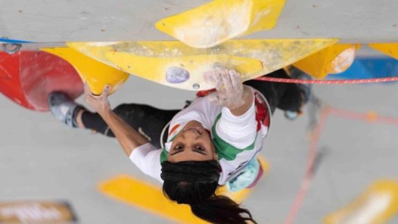 انتخاب الناز رکابی برای دوره بینالمللی مربیگری سنگنوردی