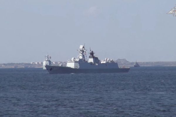 Russia, China, Iran Kick Off Joint Navy Drills