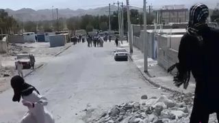 Iranians Hold Antiregime Protests In Sunni-Majority Cities