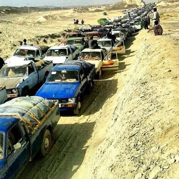 یک سوختبر در ریگ ملک با شلیک مستقیم نیروهای سپاه پاسداران کشته شد