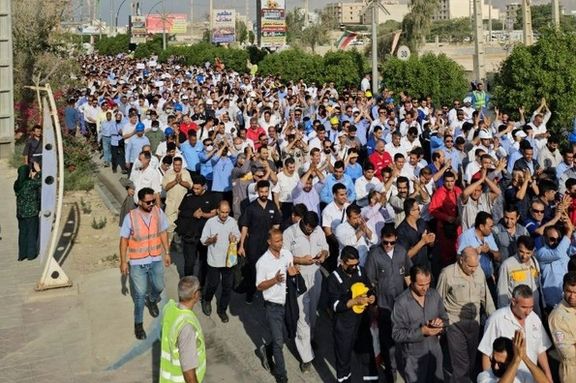 آمریکا: کارگران پارس جنوبی در عسلویه با شجاعت مقابل ارعاب ایستادند