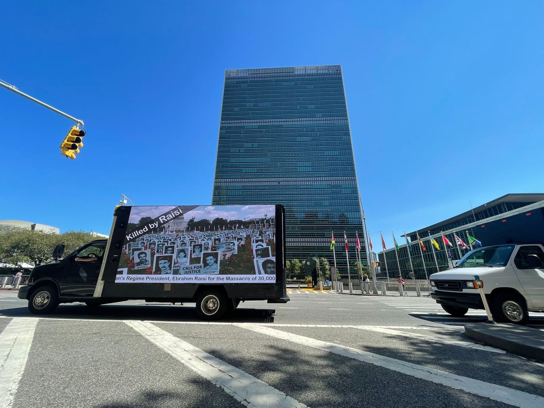 ادامه اعتراض‌ها به حضور احتمالی ابراهیم رییسی در نشست سازمان ملل در نیویورک