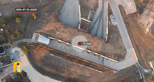 حزب‌الله لبنان تصاویر یک پایگاه نظامی نیروی هوایی اسرائیل را منتشر کرد