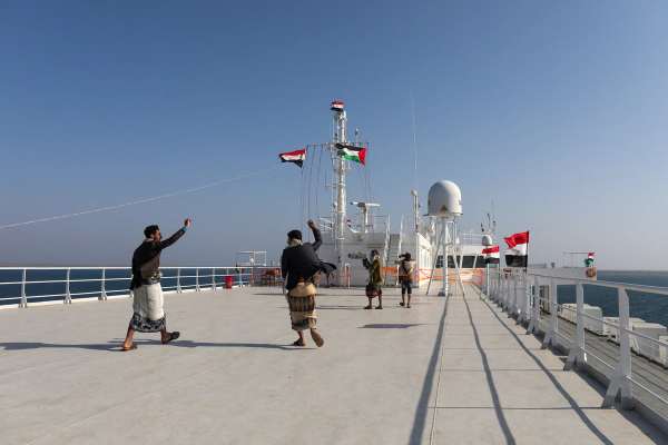Greece-Owned Vessel Targeted By Iran's Houthi Militia In Double Missile Strike