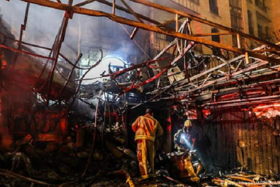 آتشسوزی مرکز سینامهر