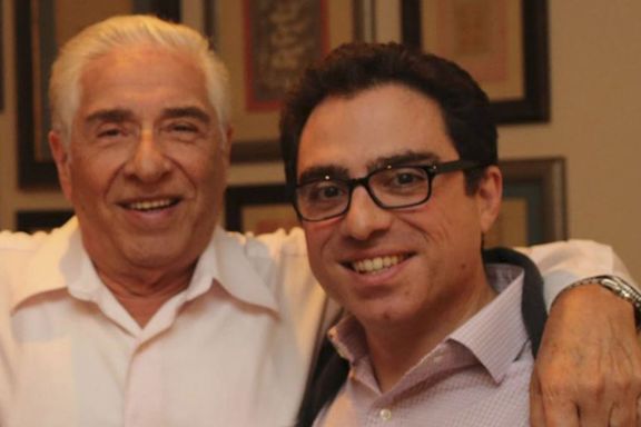 Baqer (L) nd Siamak Namazi before 2015 when Siamak was arrested in Iran.
