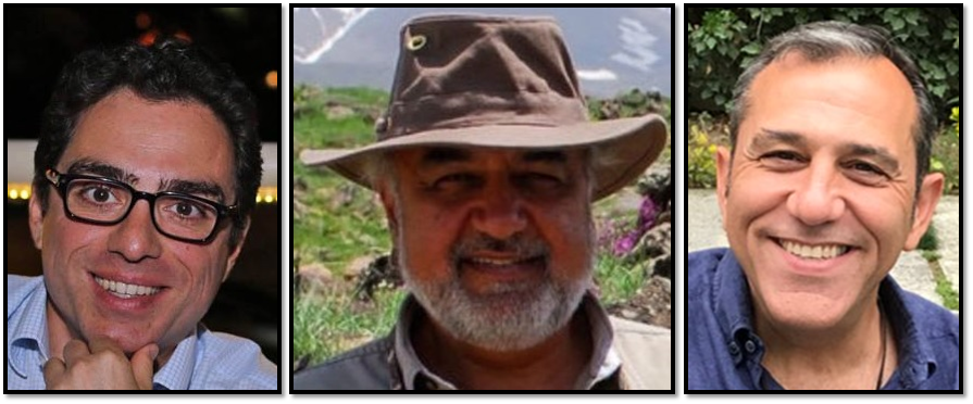 Siamak Namazi, Morad Tahbaz, Emad Sharghi (Shargi)  (file photo)