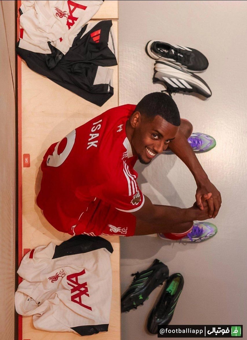 ایساک پس از گرانترین قرارداد فوتبال انگلستان: لیورپول بهترین جای ممکن برای من است