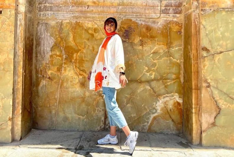 آرتمیس قاسم‌زاده در زادگاهش اصفهان