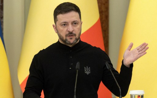 ولودیمیر زلنسکی: روسیه در حال جذب نیرو از چین برای جنگ در اوکراین است