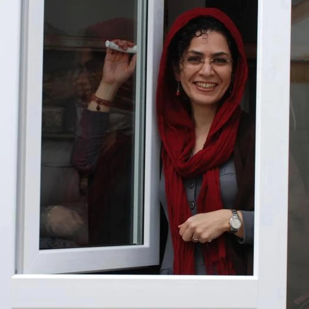 Women's rights activist Bahareh Hedayat 