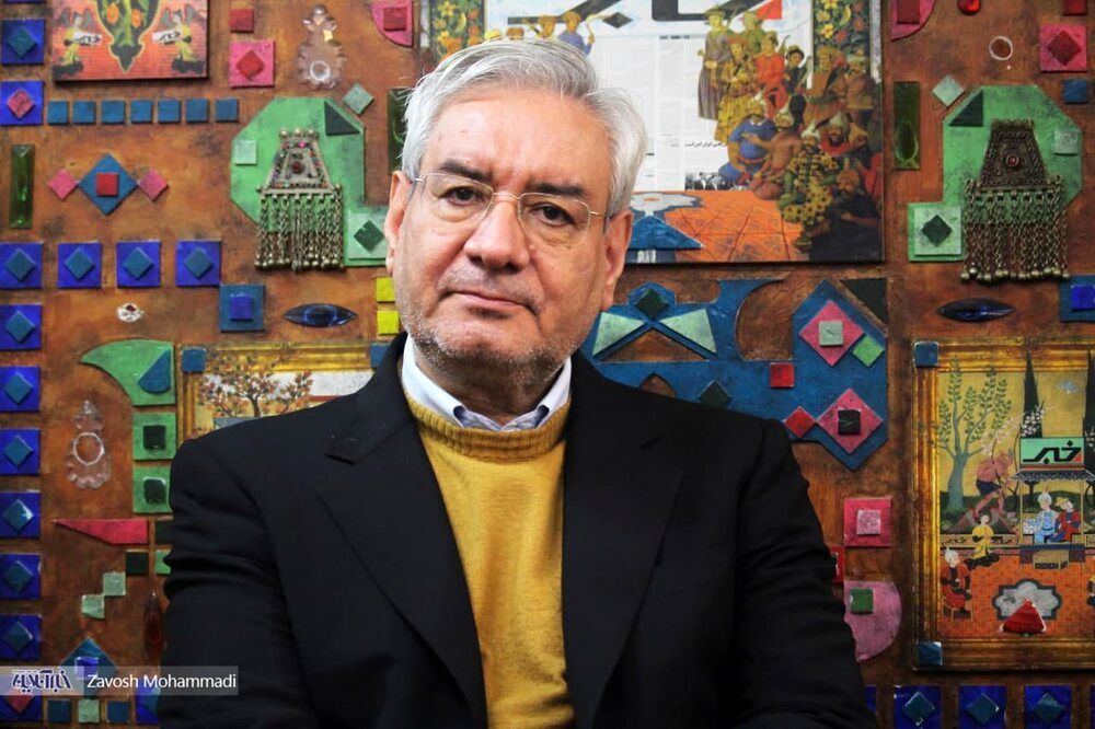 Asgharzadeh pictured in 2021 in Tehran.