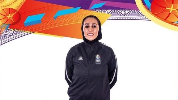 قضاوت سمانه دهقانی، داور بینالمللی بسکتبال ایران در فینال کاپ آسیا