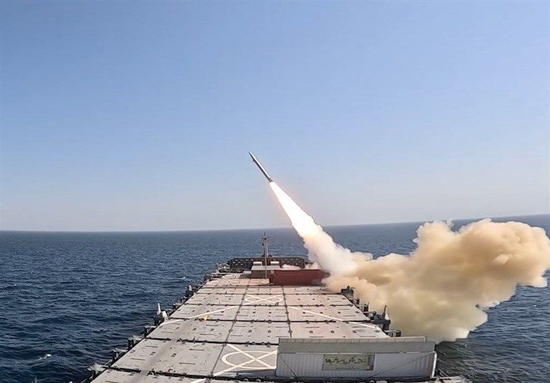 Iran Launches First Long-Range Ballistic Missiles From Warship 