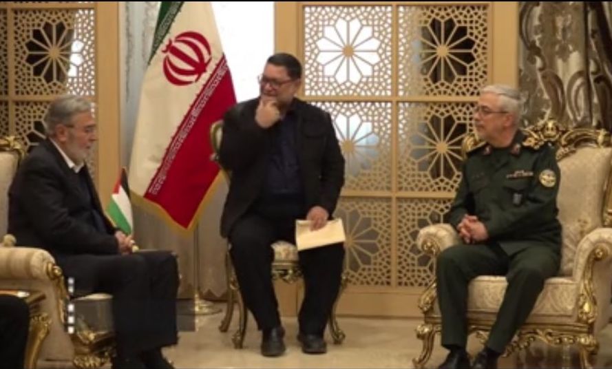 Palestinian Islamic Jihad chief in Tehran calls Iran 'home of resistance'