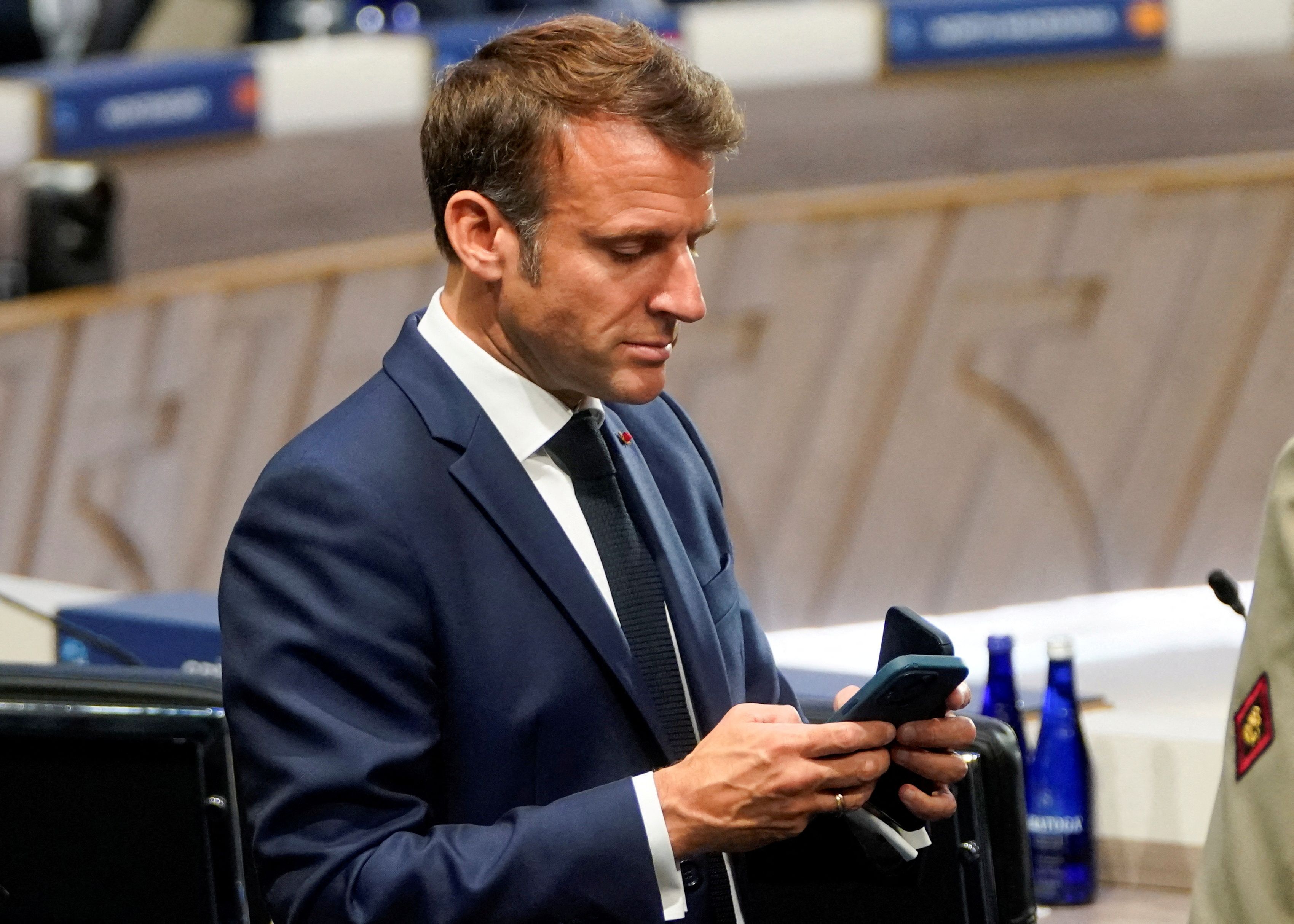 امانوئل مکرون، رییس‌جمهوری فرانسه 