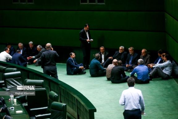 A session of the Iranian parliament on July 24, 2024