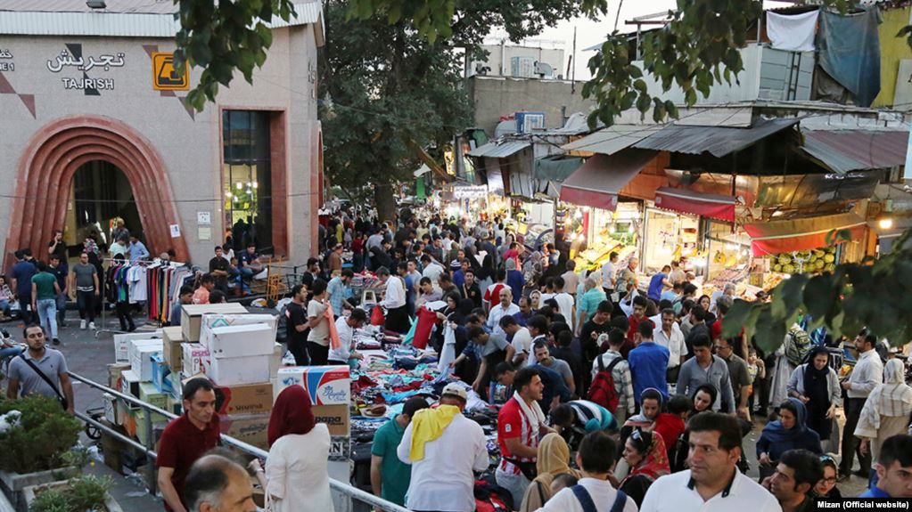 Tehran Bazaar in 2022, when food prices jumped from 99-350 percent 