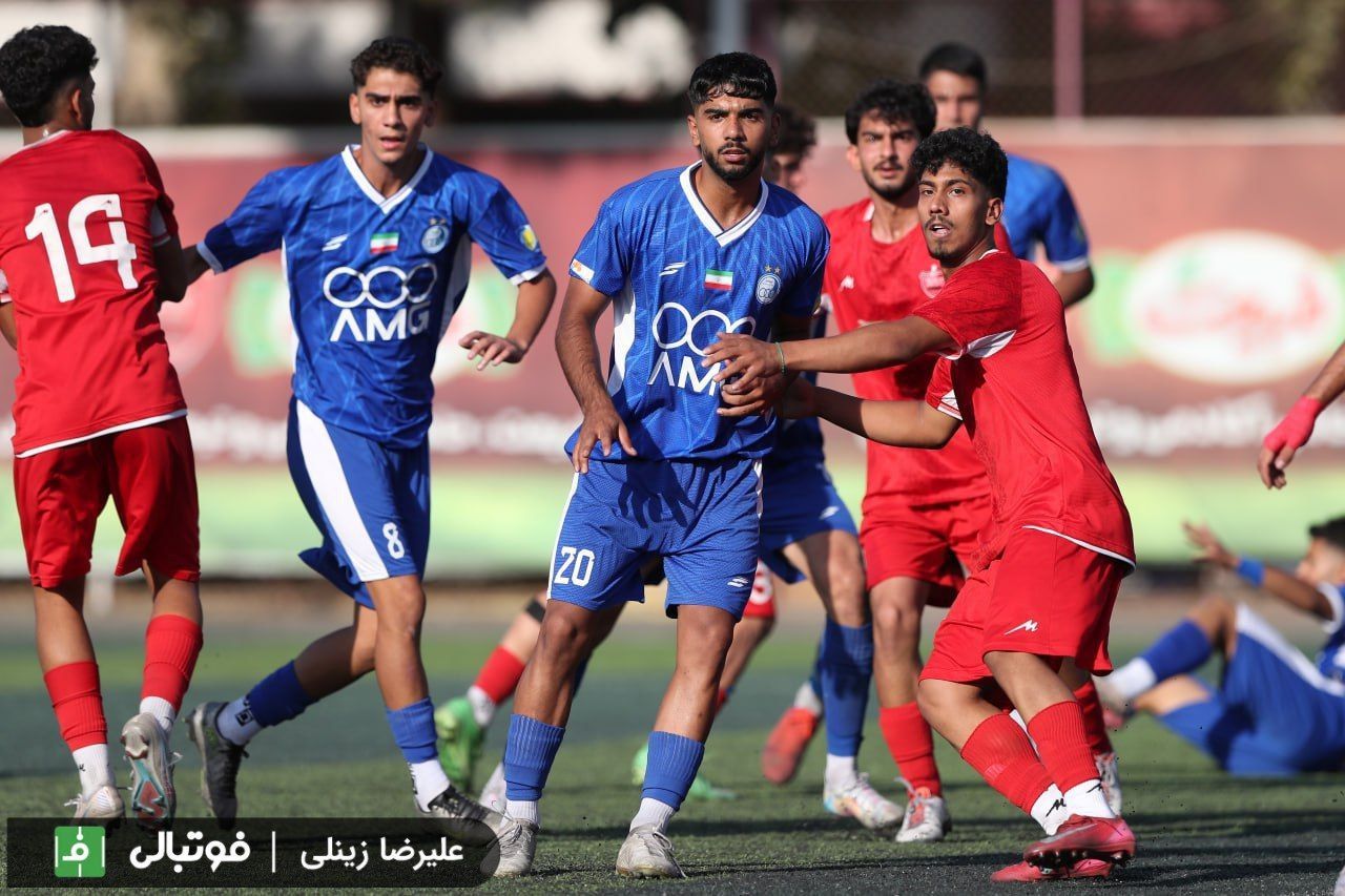 پرسپولیس ۳-۰ استقلال؛ برد بزرگ پرسپولیس در دربی جوانان تهران 