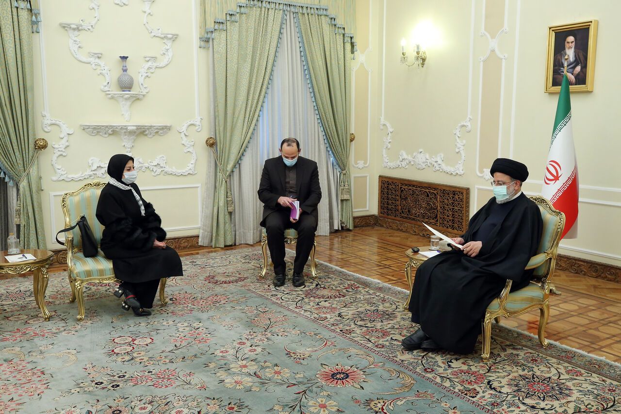 New Palestinian Envoy To Iran Meets Raisi, Slams Abraham Accords