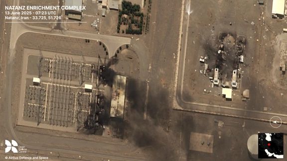 Satellite imagery of Natan nuclear site by Airbus Defence