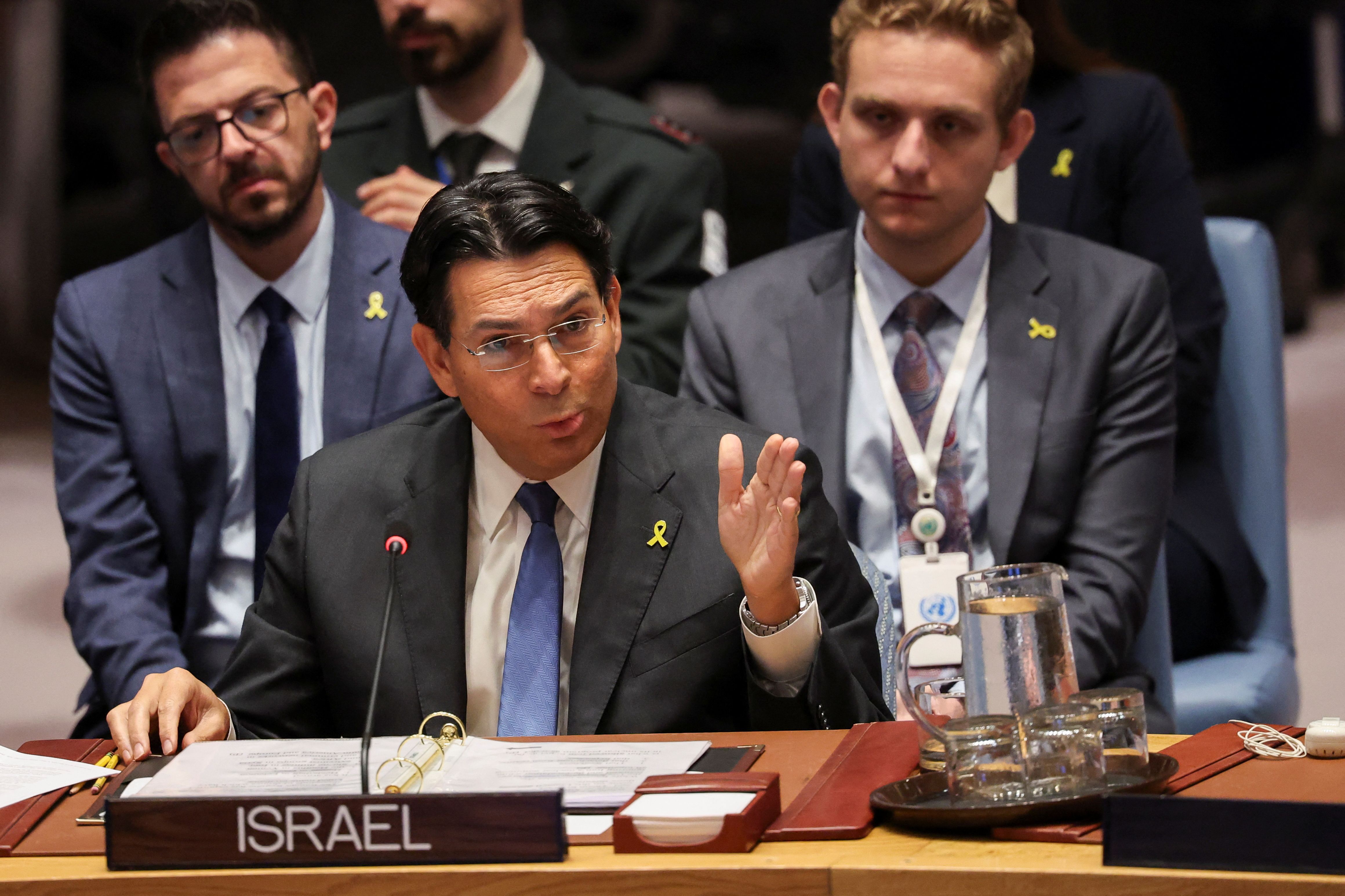 نماینده اسرائیل در سازمان ملل: حکومت ایران از مذاکرات برای پنهان‌کاری استفاده می‌کرد