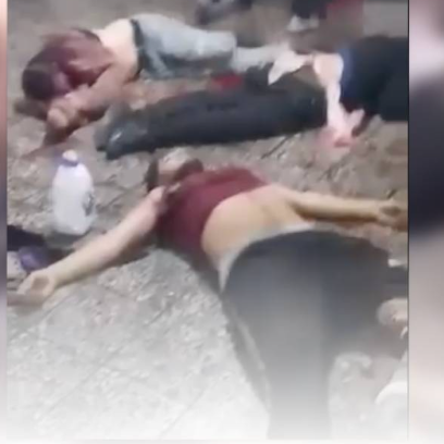 Disturbing video from western Tehran shows bodies on the ground
