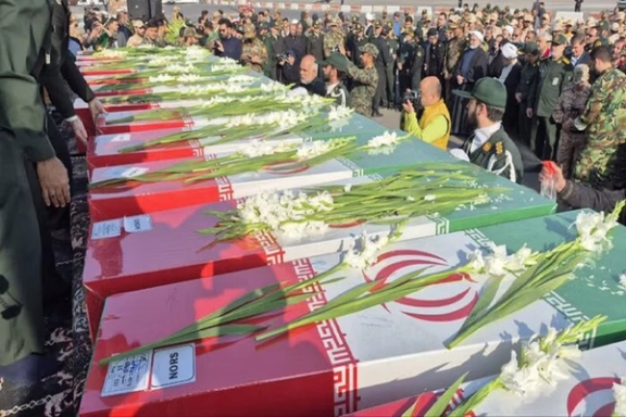Iran holds mass funerals for ‘anonymous martyrs’ to reclaim lost authority