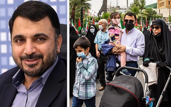 وزیر ارتباطات دولت رئيسی به دلیل داشتن ۵ فرزند «وزیر نمونه جمعیتی» شد