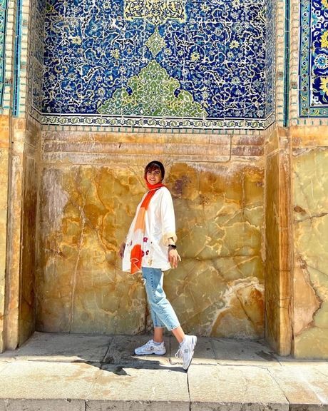 Artemis Ghasemzadeh in her hometown of Isfahan, Iran.