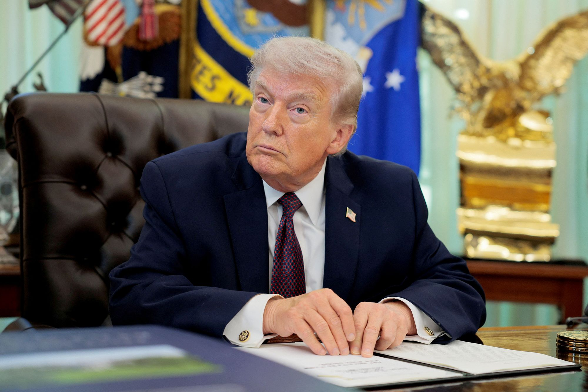 کاخ سفید: ترامپ به‌طور شبانه‌روزی در حال کار است