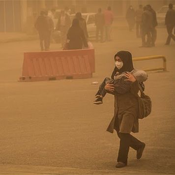 آلودگی هوا در زاهدان به ۴۴ برابر حد مجاز رسید