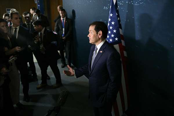 Rubio says US will strike Iran shipping threats, remains open to diplomacy