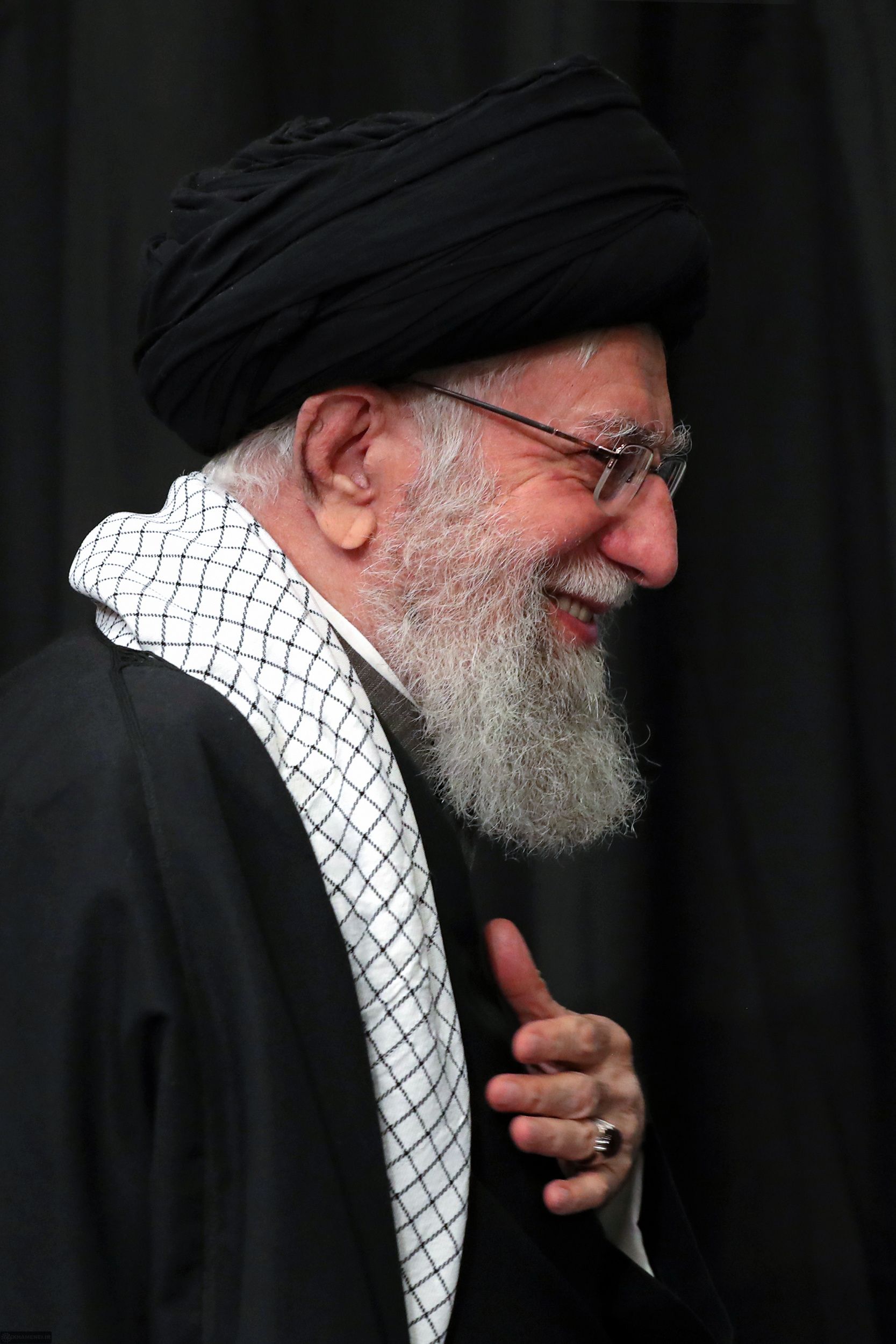 Iran's Supreme Leader Ali Khamenei during a meeting in Tehran (December 2023)