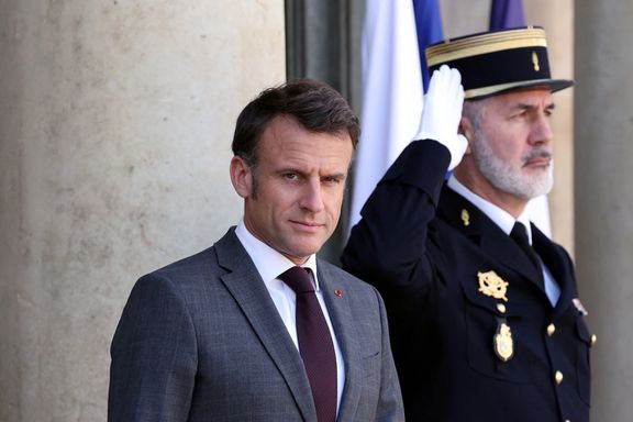 رییس جمهور فرانسه: حمله جمهوری اسلامی خطری برای ثبات منطقه است
