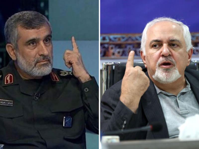 قائد بالحرس الثوري الإيراني: مستعدون لكل الاحتمالات.. وظريف: إسرائيل تتمنى أن ندخل الحرب