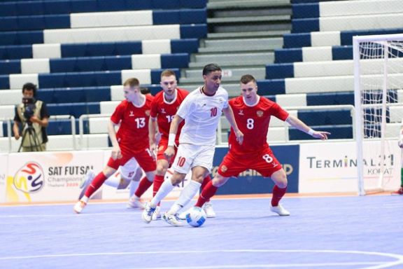 ایران ۱ - ۲ روسیه؛ شکست تیم ملی فوتسال در تورنمنت تایلند