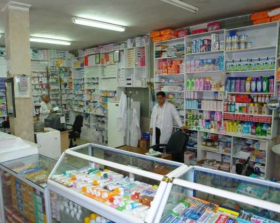 A pharmacy in the Iranian capital Tehran.