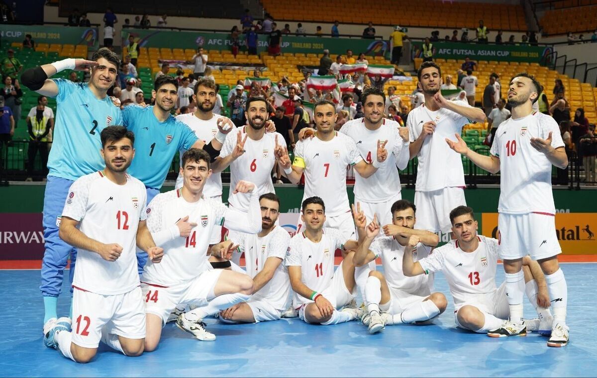 تیم ملی فوتسال مردان و زنان ایران در رتبه‌های پنجم و نهم رده بندی فیفا