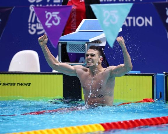 سامیار عبدلی، نخستین طلای ایران در بازیهای کشورهای اسلامی را کسب کرد