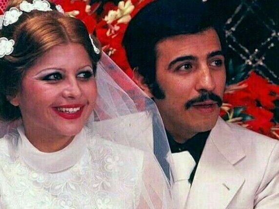 عروسی زری خوشکام و علی حاتمی