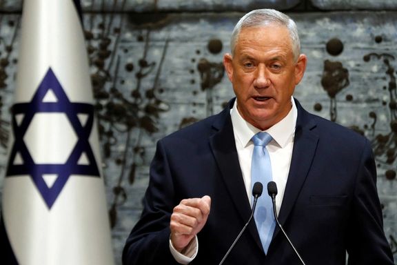 Israeli Defense Minister Benny Gantz. FILE PHOTO