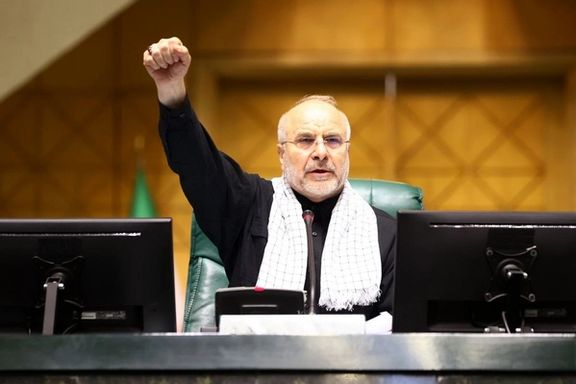 رئيس البرلمان الإيراني: جزء كبير من ضربات العدو يتم بمساعدة عملاء داخليين