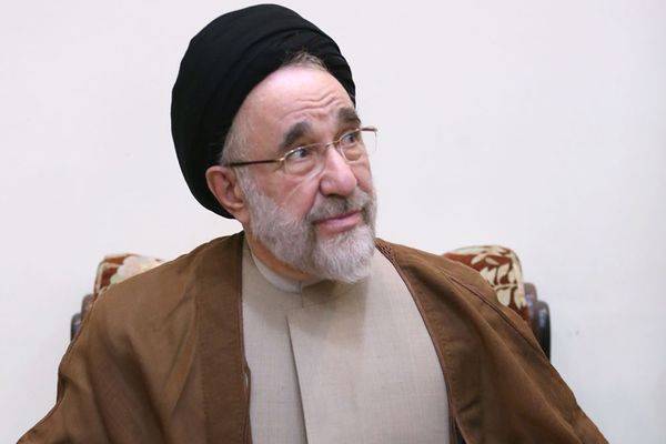 Former Iranian President Speaks Against Regime Change