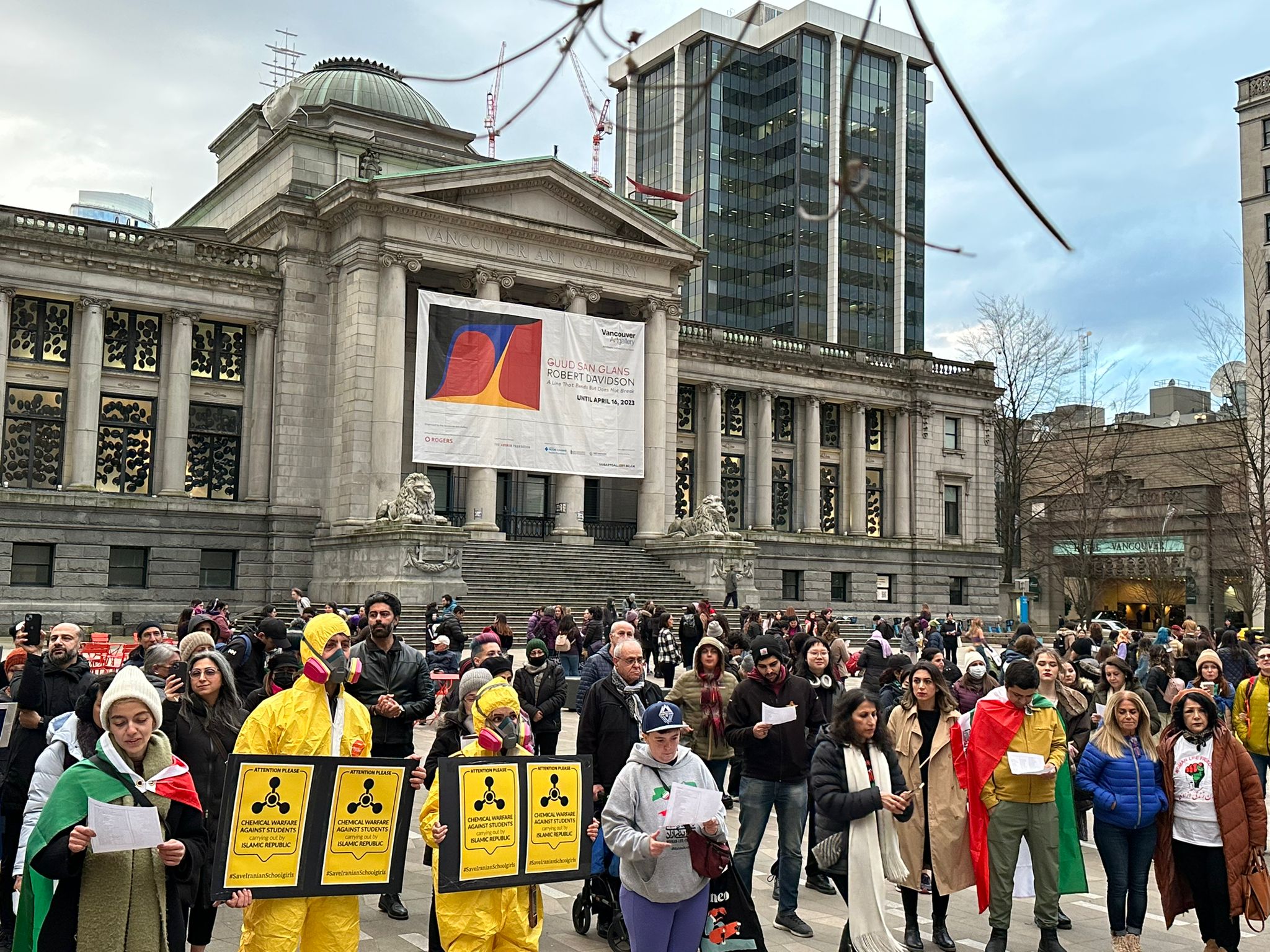 حمایت گسترده بین‌المللی از زنان ایران در مراسم روز زن در شهرهای مختلف جهان