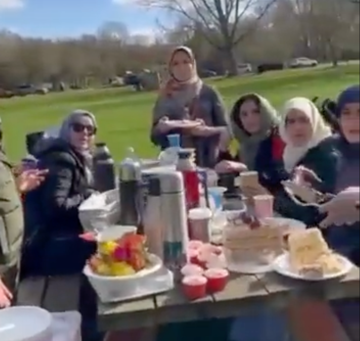 Iran London Embassy Staff Filmed Picnicking During Ramadan